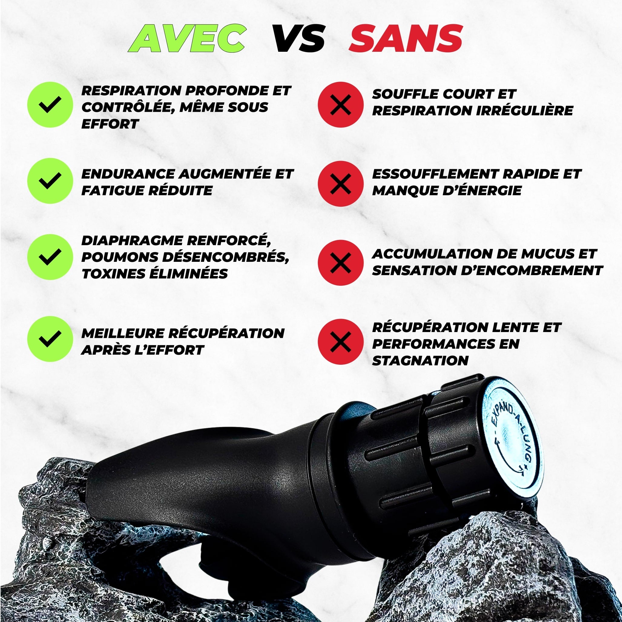 ENTRAÎNEUR RESPIRATOIRE - AIRSHAPE®
